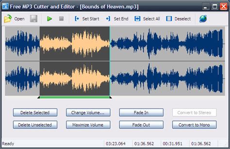 free mp3 cutter and editor musetips